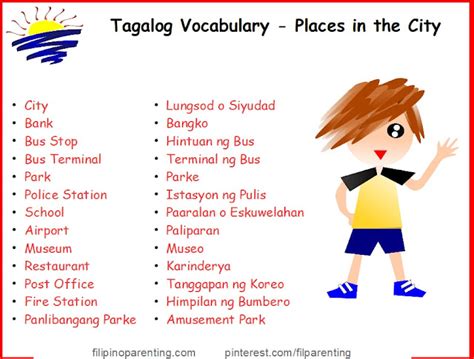tagalog of city